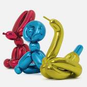 JEFF KOONS - 'Balloon Animals' Rabbit, Monkey and Swan PREMIUM MODERN ART