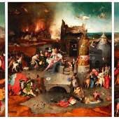 Jheronymus Bosch, Trittico delle Tentazioni di sant’Antonio, 1500 circa, Olio su tavola, Lisbona, Museu Nacional de Arte Antiga © DGPC/Luísa Oliveira