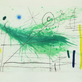 Joan Miró, “Partie de campagne III“, 1967, Foto: Galerie Française Gérard Schneider, Bildrecht Wien