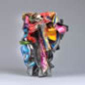 John Chamberlain Stahl/Chromskulptur „Sparkle Plenty“ aus 1993 (70.000 bis 100.000)