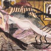 Jonathan Meese (1970) La Chambre de Balthys IV | 2001 | Öl auf Leinwand | 210 x 420 cm Taxe: € 40.000 – 60.000