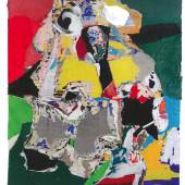 Asger Jorn: Abstraction faite d'un tas de choses / Bortsett fra en hel masse ting (Abstraction over a lot of things / Apart from a whole bunch of stuff), 1968, Collage, 144 x 129 cm, Canica Art Collection © VG Bild Kunst
