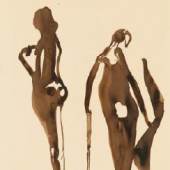 Joseph Beuys, unbetitelt, 1958 Hasenblut, Eisenchlorid, Fett, Bleistift © VG Bild-Kunst, Bonn 2012