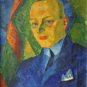 Fritz Schaefler Joseph Heymann | Um 1926 | Eitempera auf Leinwand | 65 x 55 cm