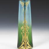 Jugendstil-Vase, JOSEPHINENHÜTTE. An Elegant Art Nouveau Vase, Josephinenhütte, 1899/1900. Mindestpreis:	240 EUR