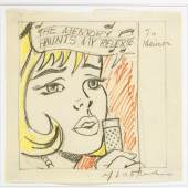 Roy Lichtenstein, The Memory Haunts my Reverie, ca.1965  Heidi Horten Collection/Bildrecht, Vienna, 2022
