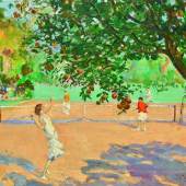 Sir John Lavery, Les orangers du Beau Site de Cannes (Tennis Under the Orange Trees), oil on canvas, 1929, est. £300,000-500,000 / €337,000-561,000