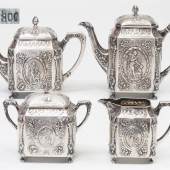 Kaffee- und Teeservice, um 1900, Friedrich Reusswig ... Limit 890 EUR