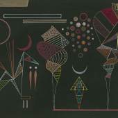 Kandinsky, Etude pour 'Contrastes Réduits
