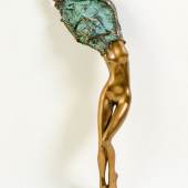 1271 Bruni, Bruno, 1935 Gradara/Pesaro. Tätig in Hamburg und Hannover. 'La Favorita'. Bronze. 800,00 €
