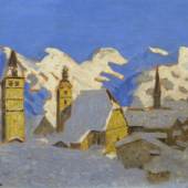 WALDE, Alfons 1891 - 1958 Kitzbühel im Winter € 60.000 - 80.000