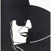 Big Black Hat (Ada) Alex Katz, 2013