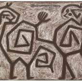 Paul Klee, Zank=Duett, 1938, Hilti Art Foundation