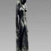 Granit H. 46 cm, Br. 7,5 cm, T. 13 cm
Ptolemäerzeit, 2. Jhdt. v. Chr.
ÄS 7153

