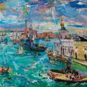 Oskar Kokoschka: „Venedig, Bacino di San Marco“  Fotocredit: Auktionshaus im Kinsky 