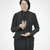 Marina Abramović Water Study, from the series ''With Eyes Closed I See Happiness'', 2012 Polyptych; four color, fine art pigment prints 80 x 60 cm each © Marina Abramović Courtesy Marina Abramović Archives