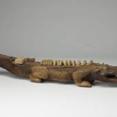 Krokodil-Zither, Myanmar, Zinkyaik, Mon-Staat, 1999, Copyright: Linden-Museum Stuttgart, Foto: A. Dreyer 