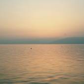Wim Wenders, Lake Galilee before Sunrise, 2000, C-Print, 178 x 447 cm, © Wim Wenders / Courtesy Blain | Southern