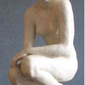 F.Klimsch "Kauernde",Rosenthal Porzellan,Höhe ca.36,5cm