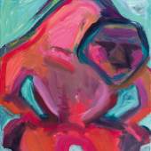 Maria Lassnig: „Der rote Zorn“ Fotocredit: Auktionshaus im Kinsky
