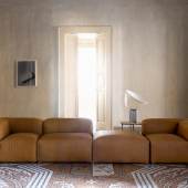 Bellini's 1972 masterpiece, the Le Mura sofa