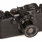 Leica IIIf Schwedische Armee (Los 131, Schätzpreis 50.000 – 60.000 Euro)