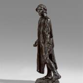 Auguste Rodin L'un des Bourgeois de Calais: Jean de Fiennes, vêtu, reduction, Ergebnis: 75.000 €