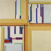   František Kupka Serie C VIII, 1935-1946 Öl auf Leinwand 97 × 105 cm Dauerleihgabe im Belvedere © Thyssen-Bornemisza Collections © VBK, Wien, 2013