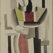 Fernand Léger Mann und Frau, 1921 Aquarell 36,5 × 26,5 cm Dauerleihgabe im Belvedere © Thyssen-Bornemisza Collections © VBK, Wien, 2013