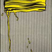 Roy Lichtenstein Yellow Brushstroke, 1965 Öl und Magna auf Leinwand, 173 x 142 cm Kunsthaus Zürich © 2012 ProLitteris, Zürich