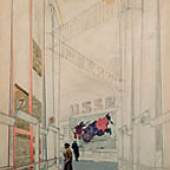El Lissitzky, Entwurf für die PRESSA, 1927, Sammlung Museum Ludwig