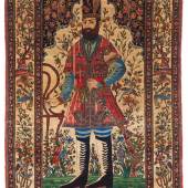Kaschan, Atashoglu, Nadir Shah 1.Hälfte 20.Jh. 212 x 138cm Signiert Taxe: 3.000 Euro
