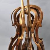 ARMAN (d.i. Armand Fernandez ,1928-2005, Nizza, New York) "Geige" Skulptur, Mindestpreis:	2.000 EUR