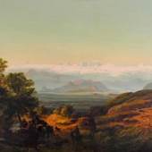 Püttner, Josef Carl Berthold (1821 Plan - 1881) "Die Straße nach Santiago de Chile" Mindestpreis:	4.500 EUR