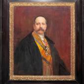Philip Alexius de László, Großformatiges Portrait des Alfons Mumm von Schwarzenstein, Ölgemälde, 1903, Aufrufpreis:	3.500 EUR Schätzpreis:	10.000 - 14.000 EUR