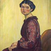 Alfred Hermann Helberger, Portrait meiner Frau, Schätzpreis:	1.800 - 2.200 EUR