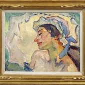 Leo Putz (1869 Meran - 1940 ebenda) "Adelheid". Originaltitel Mindestpreis:	30.000 EUR