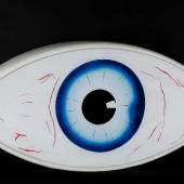Man Ray 1890 Philadelphia - 1976 Paris, Ray entwarf 1971 das große schaukelnde Auge, welches als Tisch und Sitz verwendet werden kann, Schätzpreis:	4.000 - 5.000 EUR