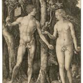 Albrecht Dürer (1471 – Nürnberg – 1528) „Adam und Eva“. 1504 Schätzpreis:	80.000 - 120.000 EUR