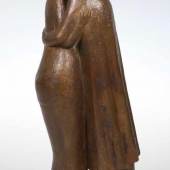 Gerhard Marcks 1889 Berlin - 1981 Köln - "Abschied" - Bronze. Goldbraun patiniert. 3/8. H. 48,5 cm. Aufrufpreis:	10.000 EUR Schätzpreis:	14.000 EUR