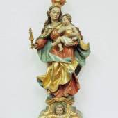 Madonna mit Kind. 19. Jahrhundert. Innsbrucker Madonna, der Stil der Ausarbeitung weist ins 18. Jahrhundert Mindestpreis:	500 EUR