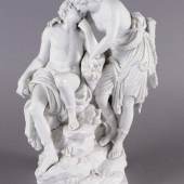 "Selene und Endymion" 18. Jh. Manufaktur Meissen, Schwertermarke im Dreieck geritzt, Modell Christian Gottfried Jüchtzer 1786, Aufrufpreis:	2.800 EUR 