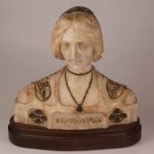 Petrilli, Aristide (1868 Tivoli -c.1907) - Büste der Jungfrau Maria Aufrufpreis:	500 EUR