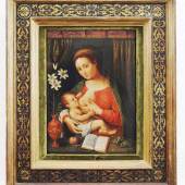 Antwerpener Maler des frühen 17. Jhd. Gemälde "Maria lactans", Mindestpreis:	2.200 EUR