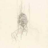 Alberto Giacometti Portrait de James Lord Bleistift auf festem Bütten von Lana. (1954)/1960. Ca. 44,5 x 31,5 cm. Signiert und datiert unten rechts. Mindestpreis:	65.000 EUR Aufrufpreis:	65.000 EUR Schätzpreis:	65.000 - 85.000 EUR