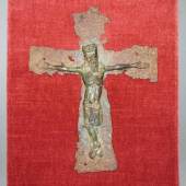 Romanisches Kruzifixus aus Bronze, Schätzpreis:	6.000 - 8.000 EUR
