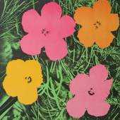 Pop-Art - - Warhol, Andy.  (1928 Pittsburgh - 1987 New York). Flowers. 1964. Schätzpreis:	12.000 EUR