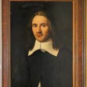 Cornelis Picolet, Bildnis eines Herrn im schwarzen Gewand, Ölgemälde von 1658, Aufrufpreis:	200 EUR