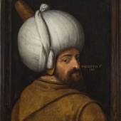 Veronese, Paolo, Nachfolger Porträt des Sultan Bajozeth I. Öl/Lw. 68,5 x 53 cm. Aufrufpreis:	7.000 EUR