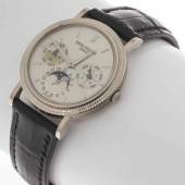 Hochfeine automatische Patek Philippe-Armbanduhr "Calatrava" mit Ewigem Kalender Aufrufpreis:	12.000 EUR